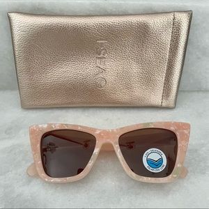 NWT I-SEA Ashbury Pink Pearl Polarized Sunglasses